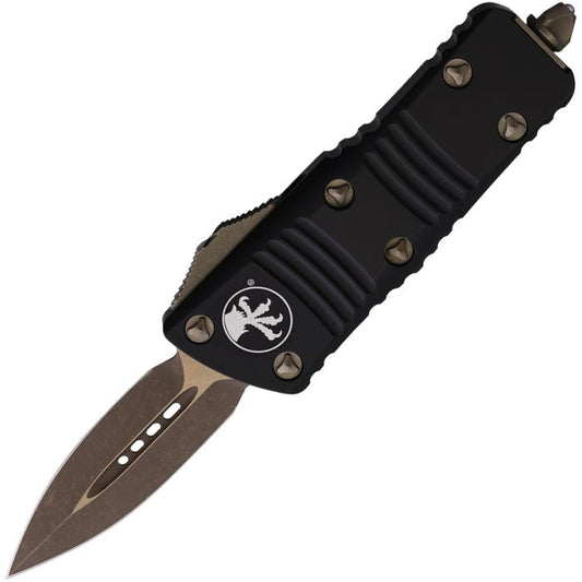 Microtech Auto Mini Troodon D/E OTF Blk