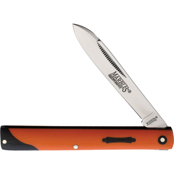 Marbles Doctor's Knife Orange G10