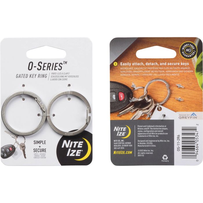 Nite Ize O-Series Gated Key Ring