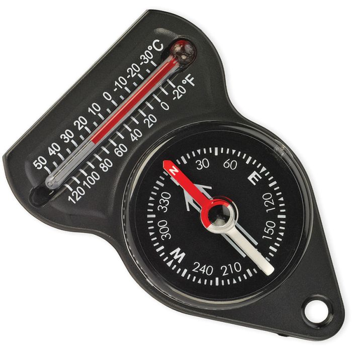 Ndur Mini Compass w/Thermometer