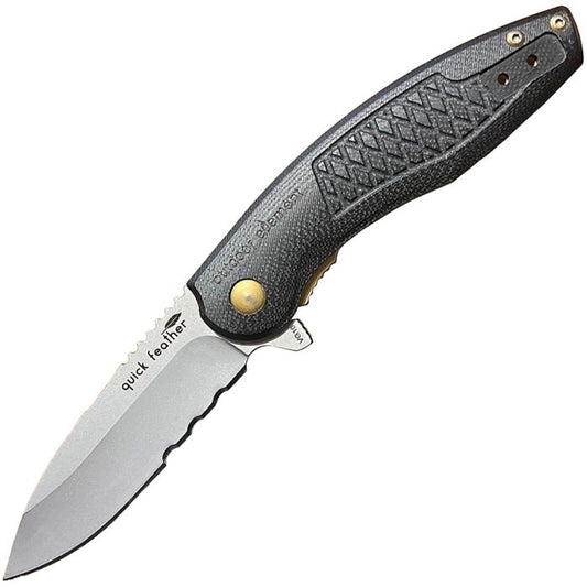 Outdoor Element Quick Feather Linerlock