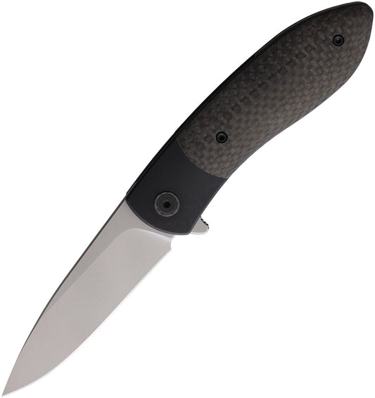 Ohlone Knives-Butron Framelock Carbon Fiber