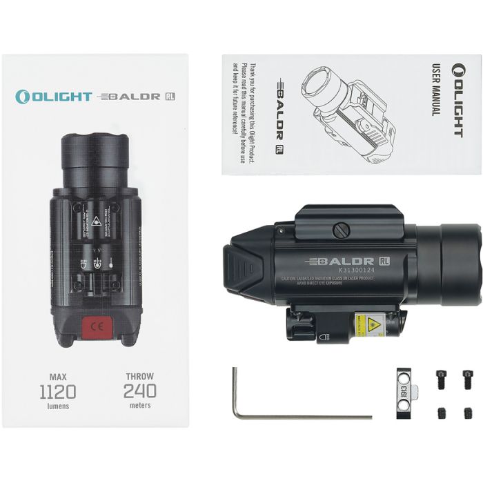 Olight Baldr Tactical Light RL Black