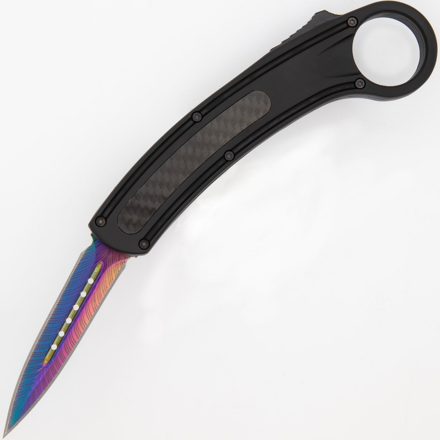 Containment Breach Karambit Style Automatic Dual Action Out the Front Knife