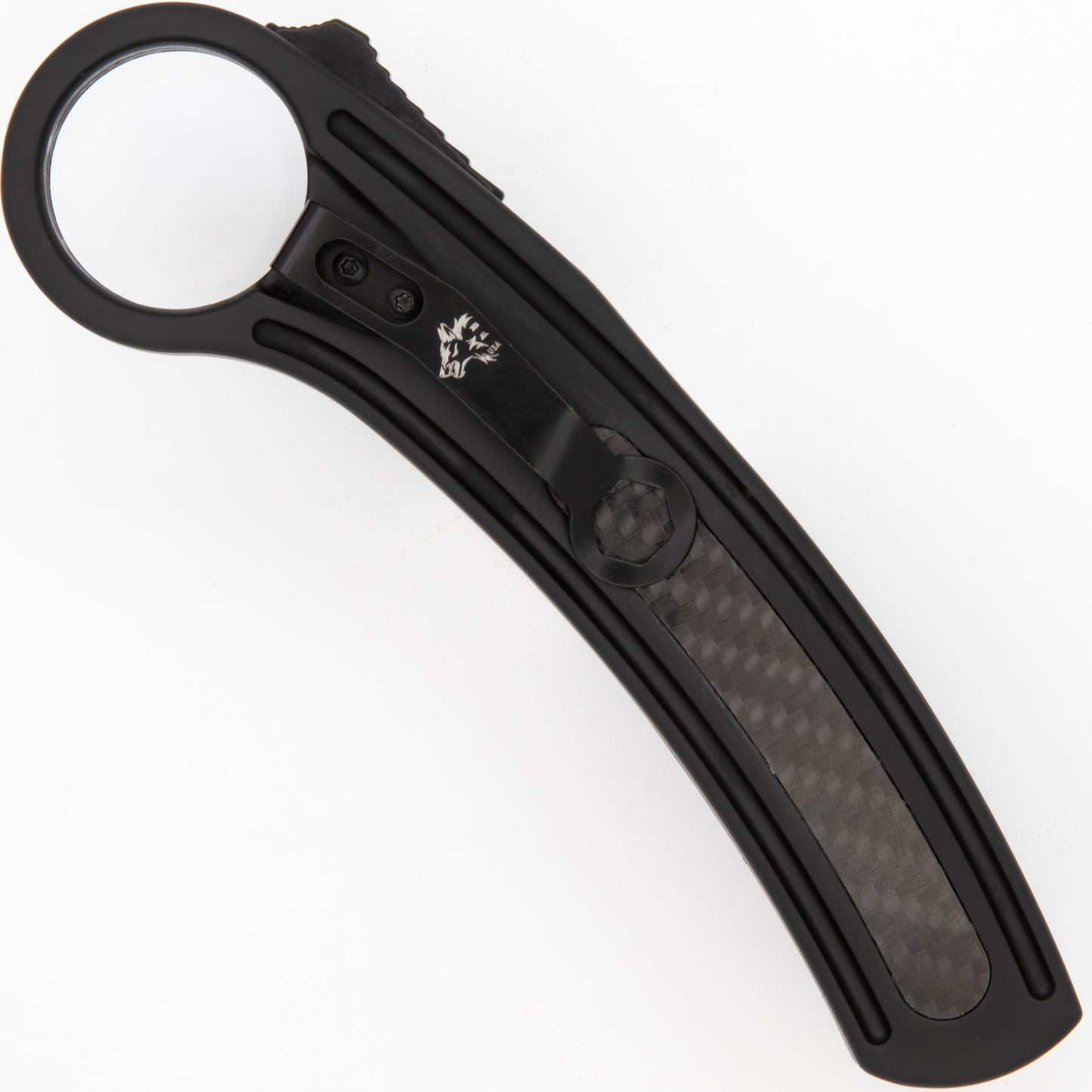 Snow-capped Karambit Style Automatic Dual Action Out the Front Knife