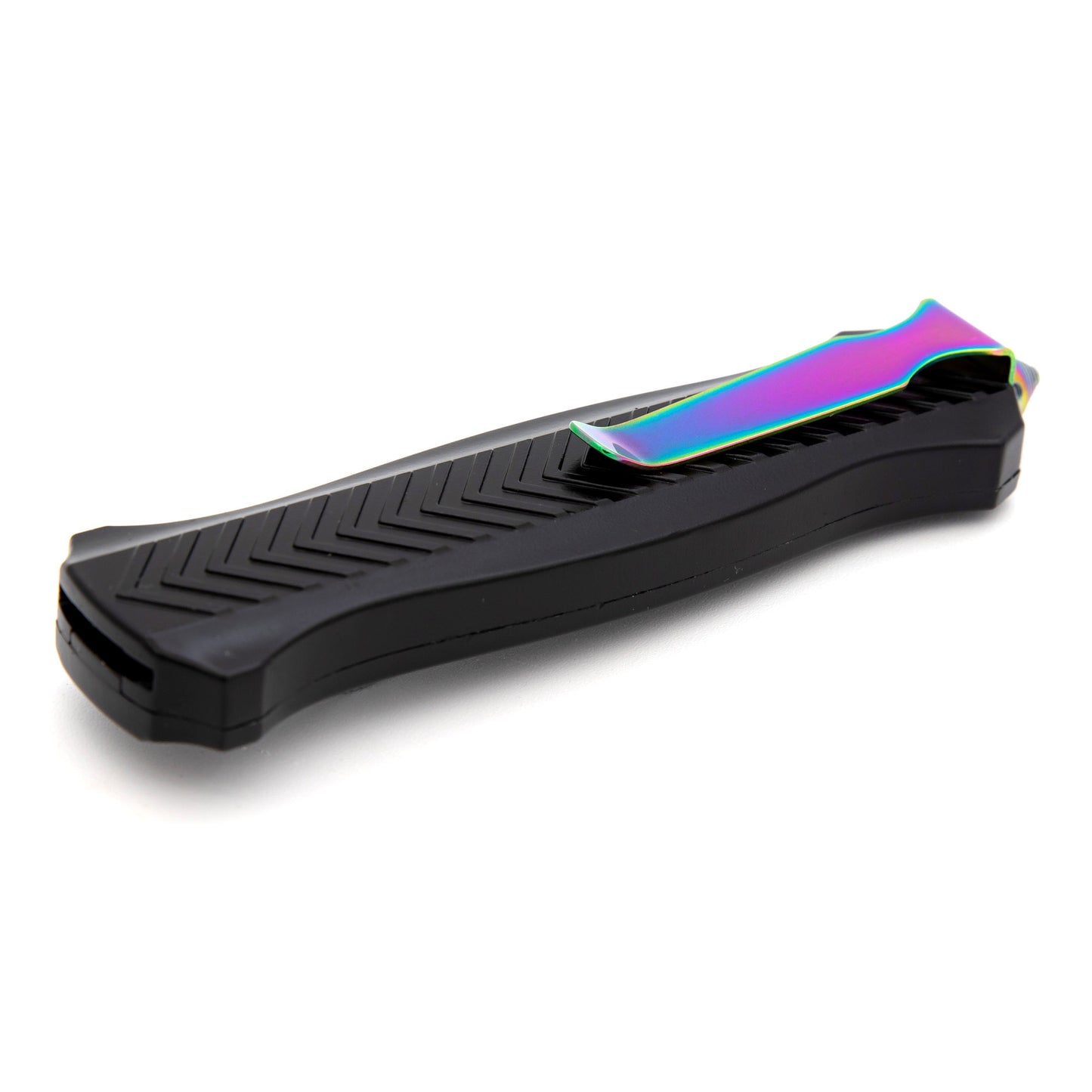 Prismatic Siege Automatic OTF Out the Front Titanium Multicolor Knife