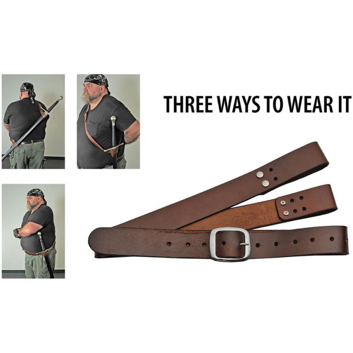 Rite Edge Sword Belt Brown