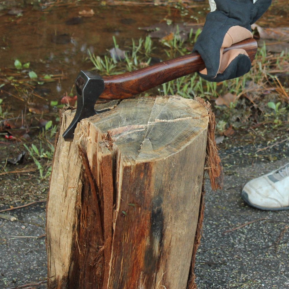 Leave it to Peter Hand Forged Steel Axe