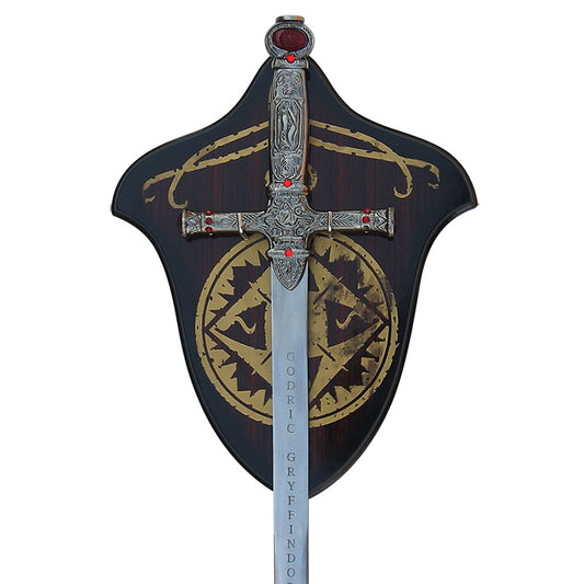 Elegant Hardwood Universal Sword Plaque