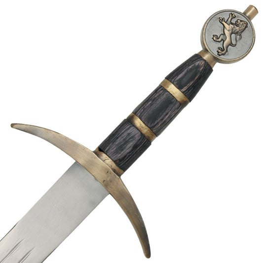 Rampant Lion Bravery Medieval Battle Sword