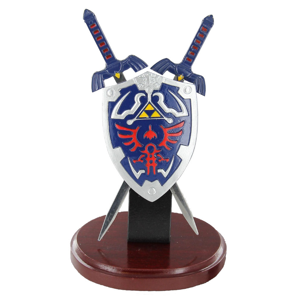 Zelda Hylian Letter Opener Shield & Sword Table Top Set