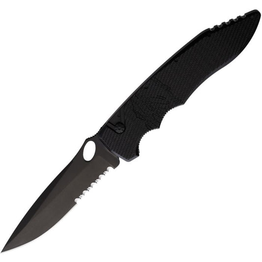 Piranha Knives Auto Predator Tactical Serrate