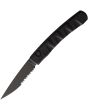 Piranha Knives Auto Virus Button Lock Blk