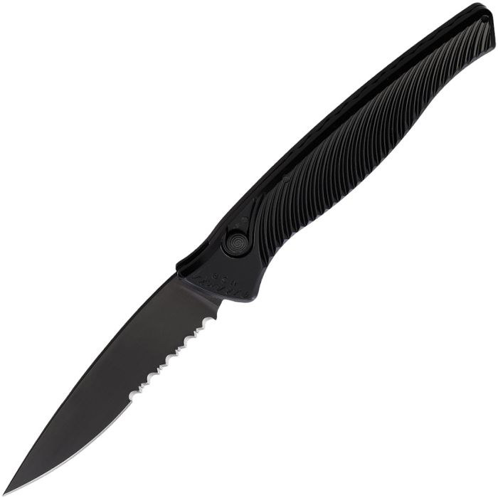 Piranha Knives Auto DNA Tactical Serrated