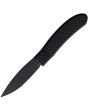 Piranha Knives Auto Toxin Button Lock Black