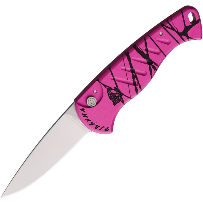 Piranha Knives Auto Fingerling Button Lock