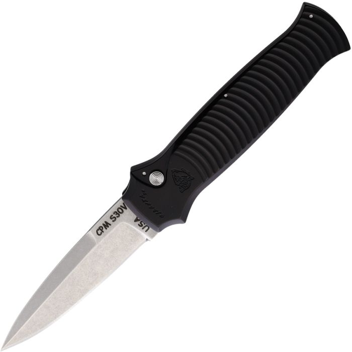 Piranha Knives Auto Bodyguard Tactical Blk