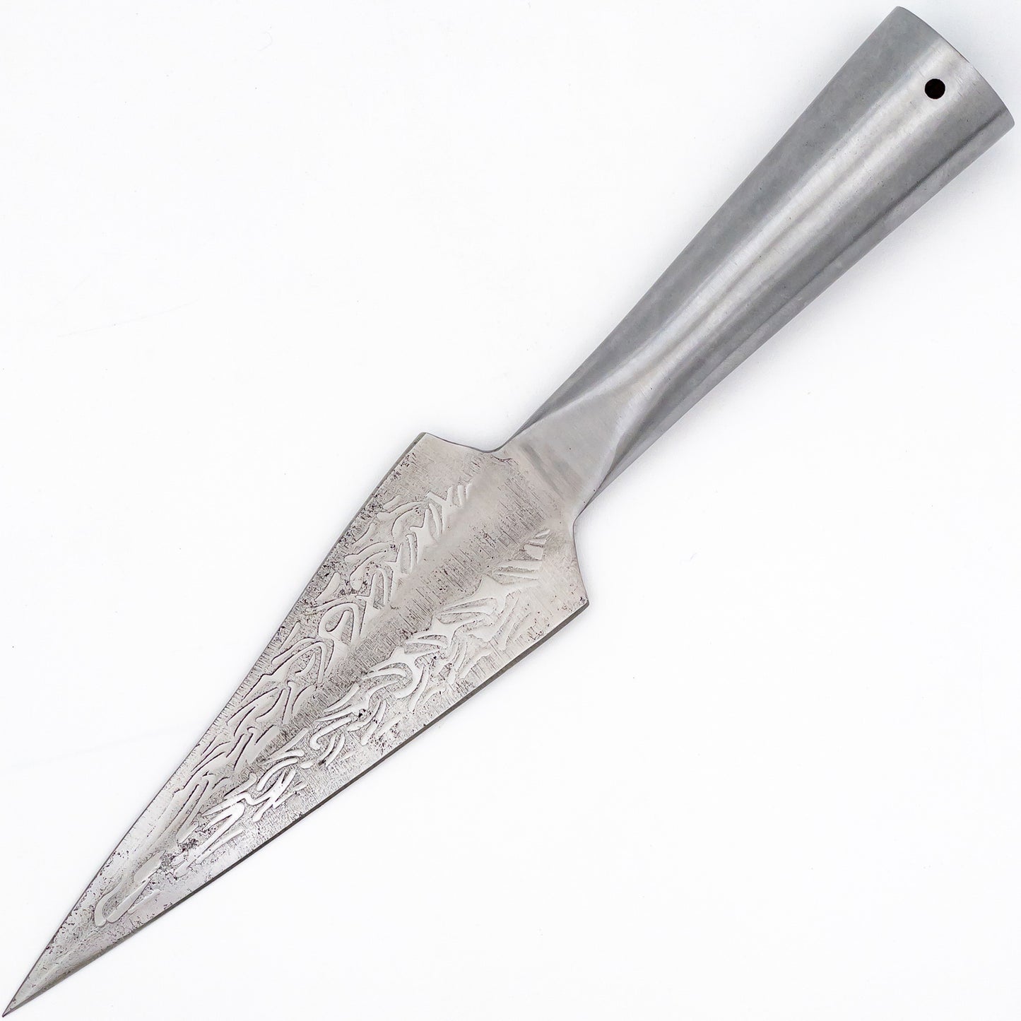 Mail Piercer Norse Viking Spear Head Sharpened to the Pointed Edge