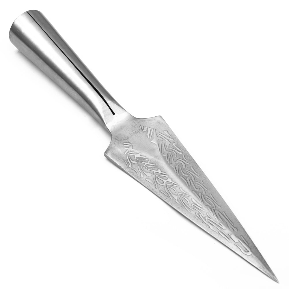 Mail Piercer Norse Viking Spear Head Sharpened to the Pointed Edge