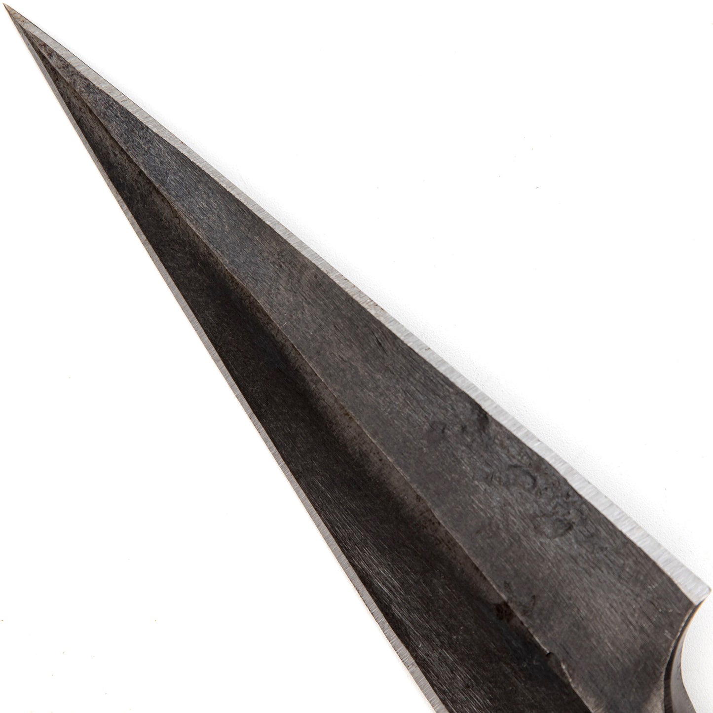 Spartan 300 Movie Spear Head Archaic Symbology Textured Hand Forged from a Solid Industrial Rod of High Carbon Steel Spearhead