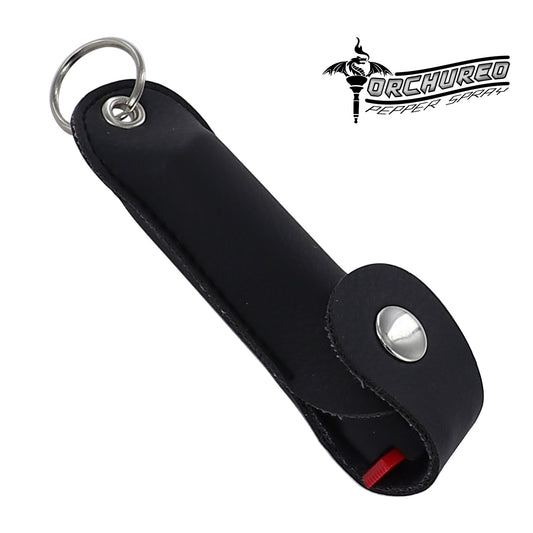 TORCHURED™ Police Grade Maximum Strength Pepper Spray Keychain | Black |