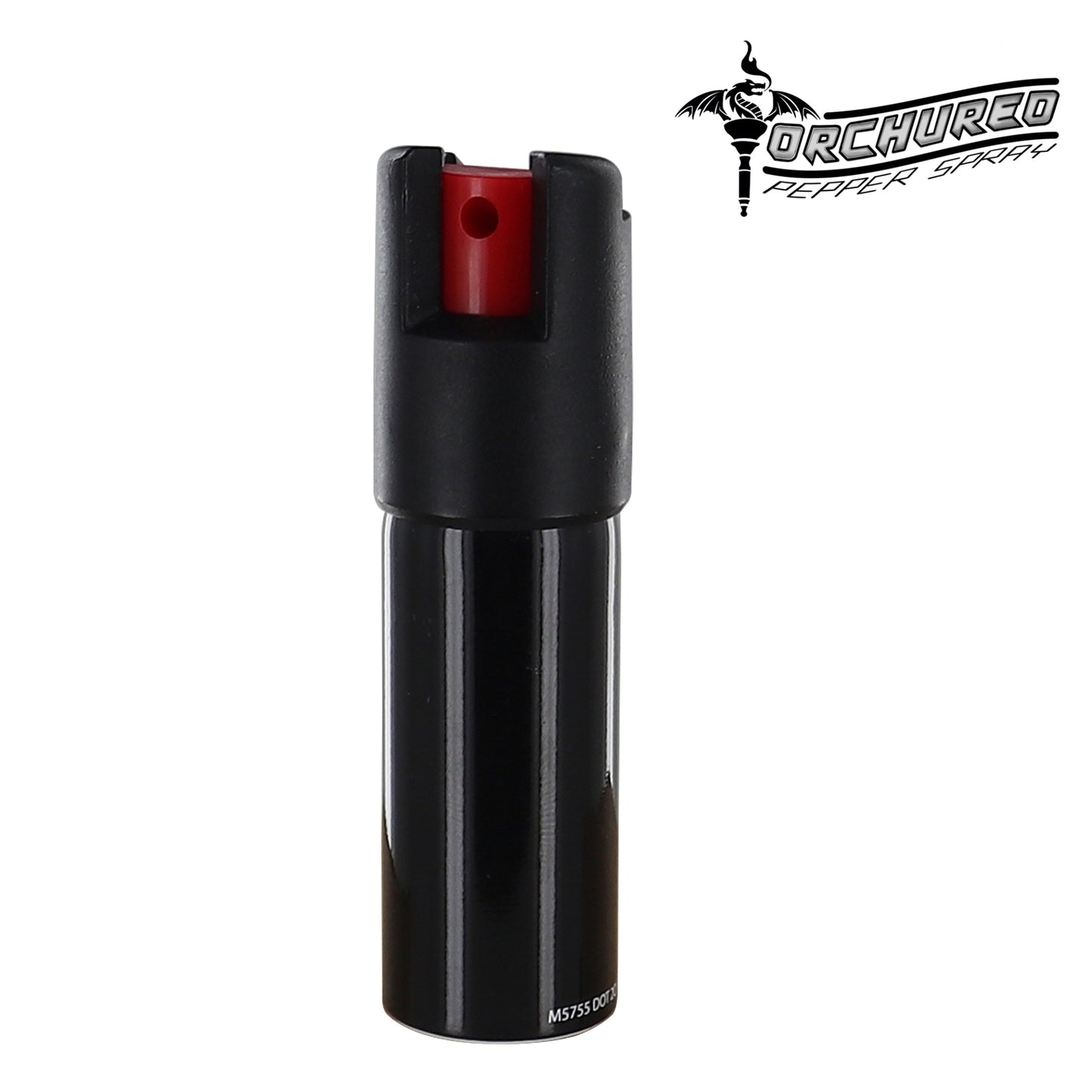 TORCHURED™ Police Grade Maximum Strength Pepper Spray Keychain | Brown w/ Gold Hearts|