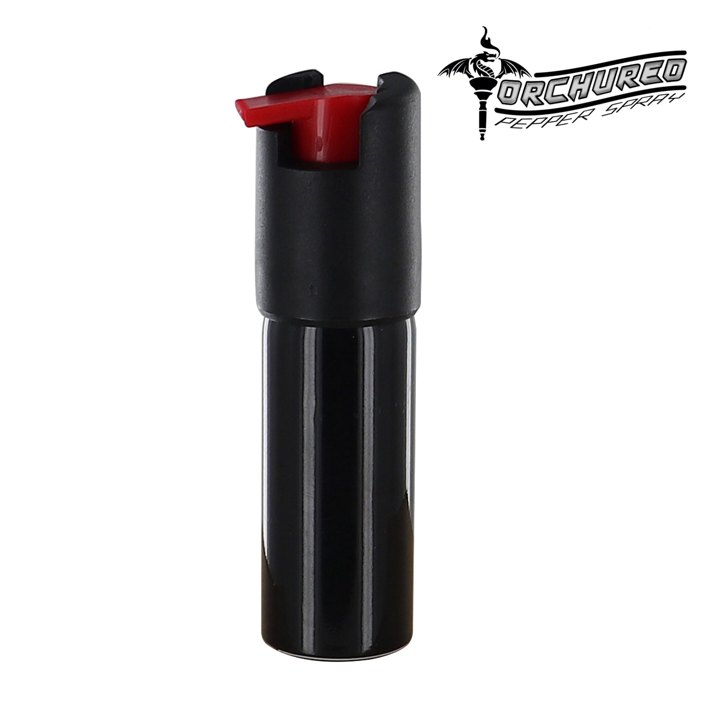 TORCHURED™ Police Grade Maximum Strength Pepper Spray Keychain | Brown w/ Gold Hearts|