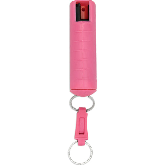 TORCHURED™ Police Grade Maximum Strength Pepper Spray Keychain | Pink – Hard Case |