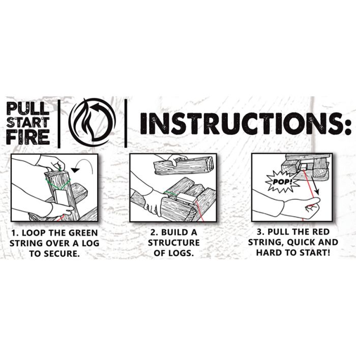 Pull Start Fire Pull Start Fire 3pk