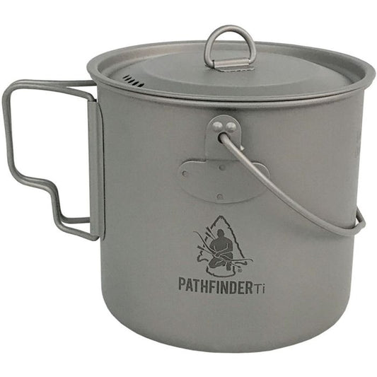 Pathfinder Titanium Bush Pot 1100ml