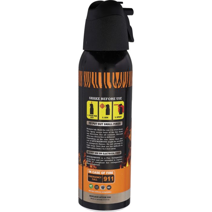 QuickSurvive Fire Fighting Foam Spray