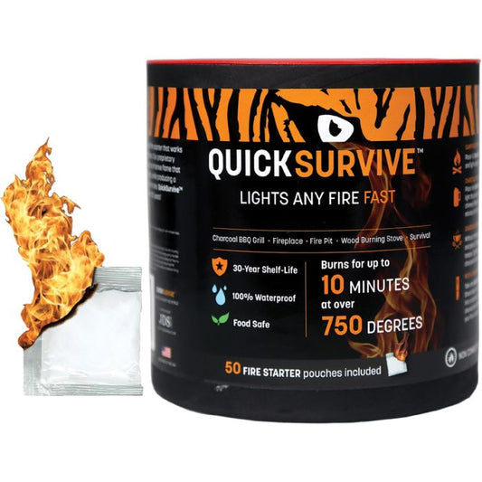 QuickSurvive Fire Starter 50 Pack