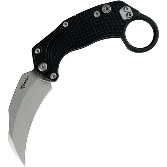 Reate Knives EXO-K Button Lock Black SW