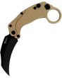 Reate Knives EXO-K Button Lock Tan