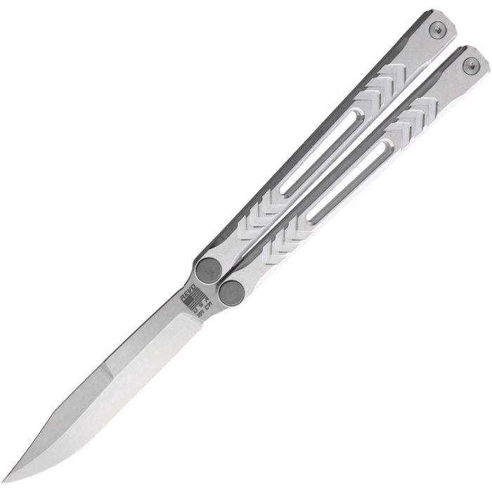 Revo Nexus Balisong Silver