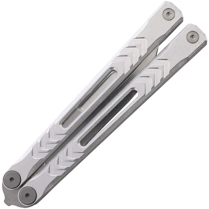 Revo Nexus Balisong Silver