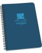 Rite in the Rain Side Spiral Notebook Blue