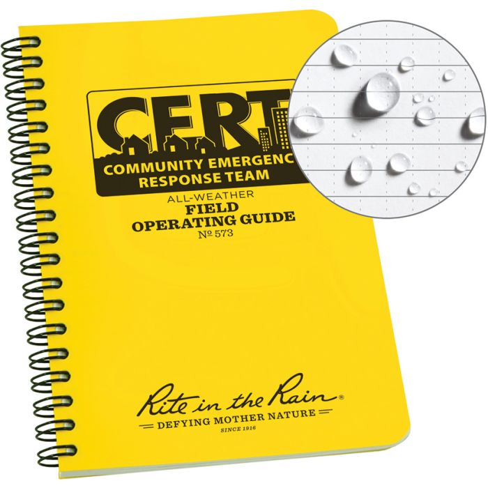 Rite in the Rain CERT Field Operators Guide