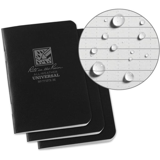 Rite in the Rain Mini Stapled Notebook 3 Pack