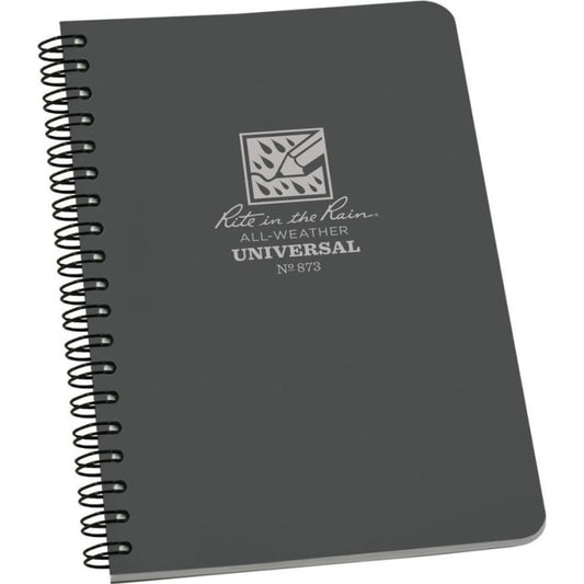 Rite in the Rain Side Spiral Notebook Gray