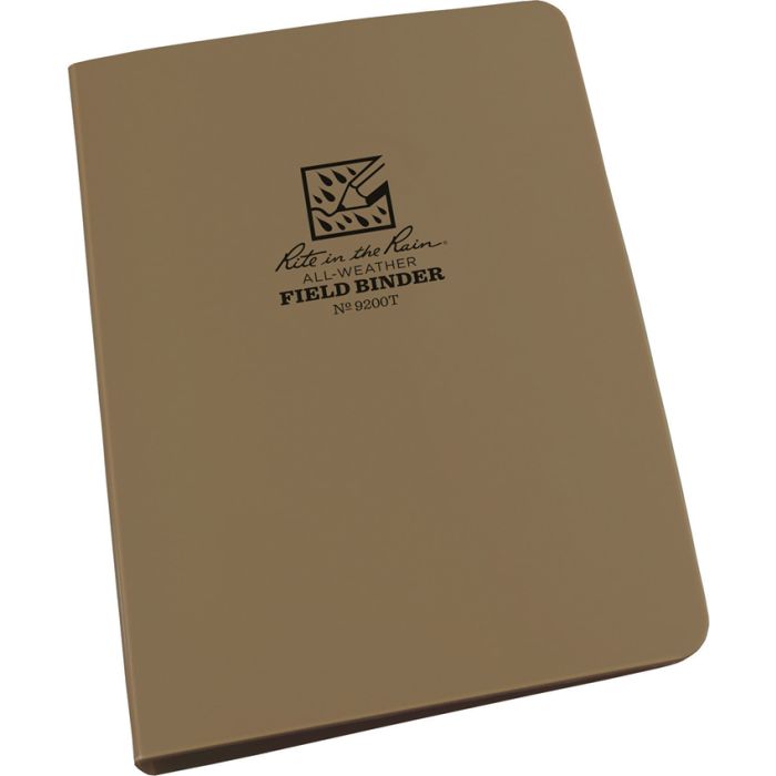 Rite in the Rain Ring Binder 1/2 inch Tan