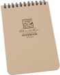 Rite in the Rain 4 x 6 Top Spiral Notebook Tan