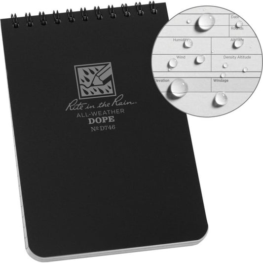 Rite in the Rain D.O.P.E. Spiral Logbook