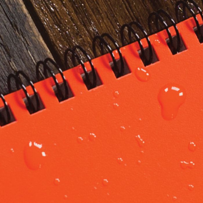 Rite in the Rain Side Spiral Notebook Orange