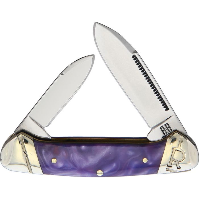 Rough Ryder Small Canoe Purple Swirl