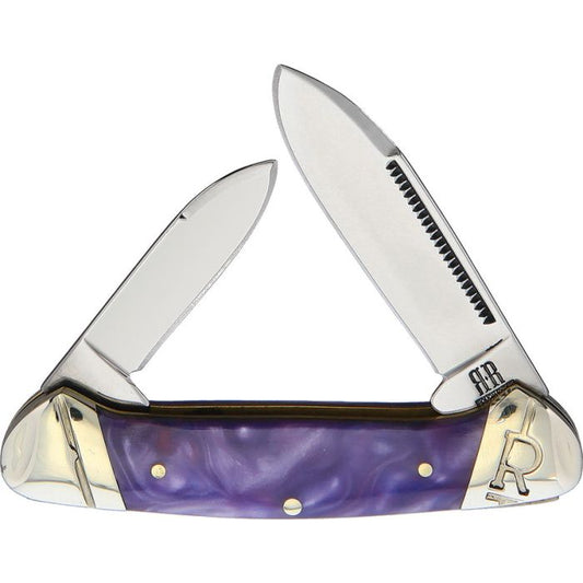 Rough Ryder Small Canoe Purple Swirl