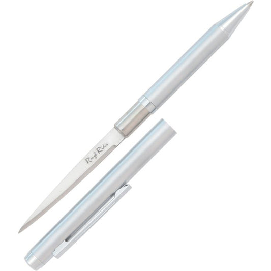 Rough Ryder Ink Pen Knife Silver