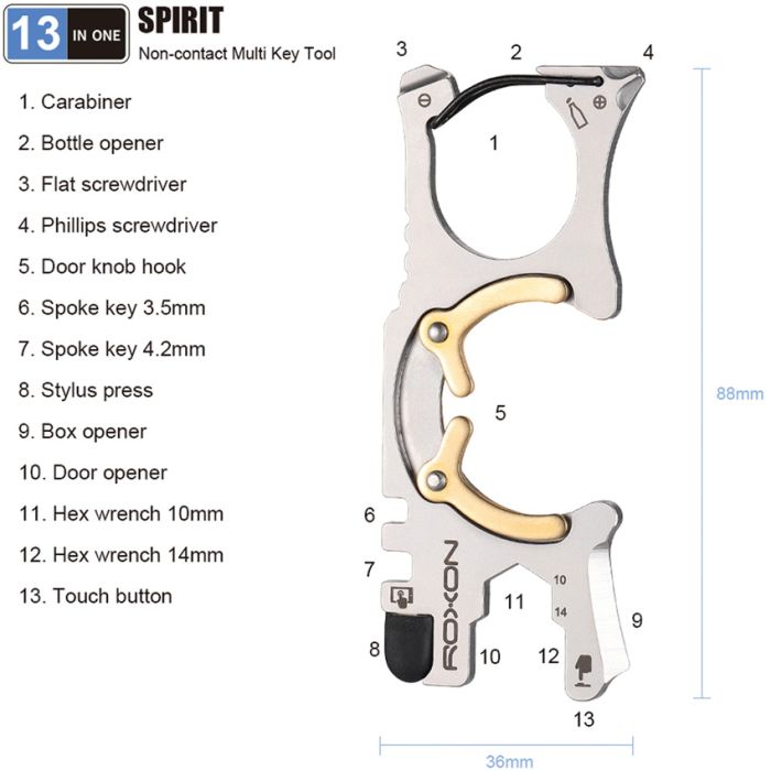 ROXON SPIRIT Multi-Key Tool