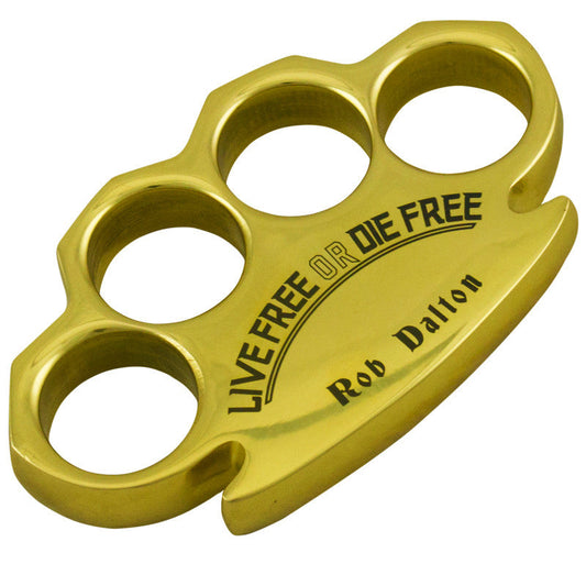 Rob Dalton Live Free Die Free Heavy Duty Brass Buckles