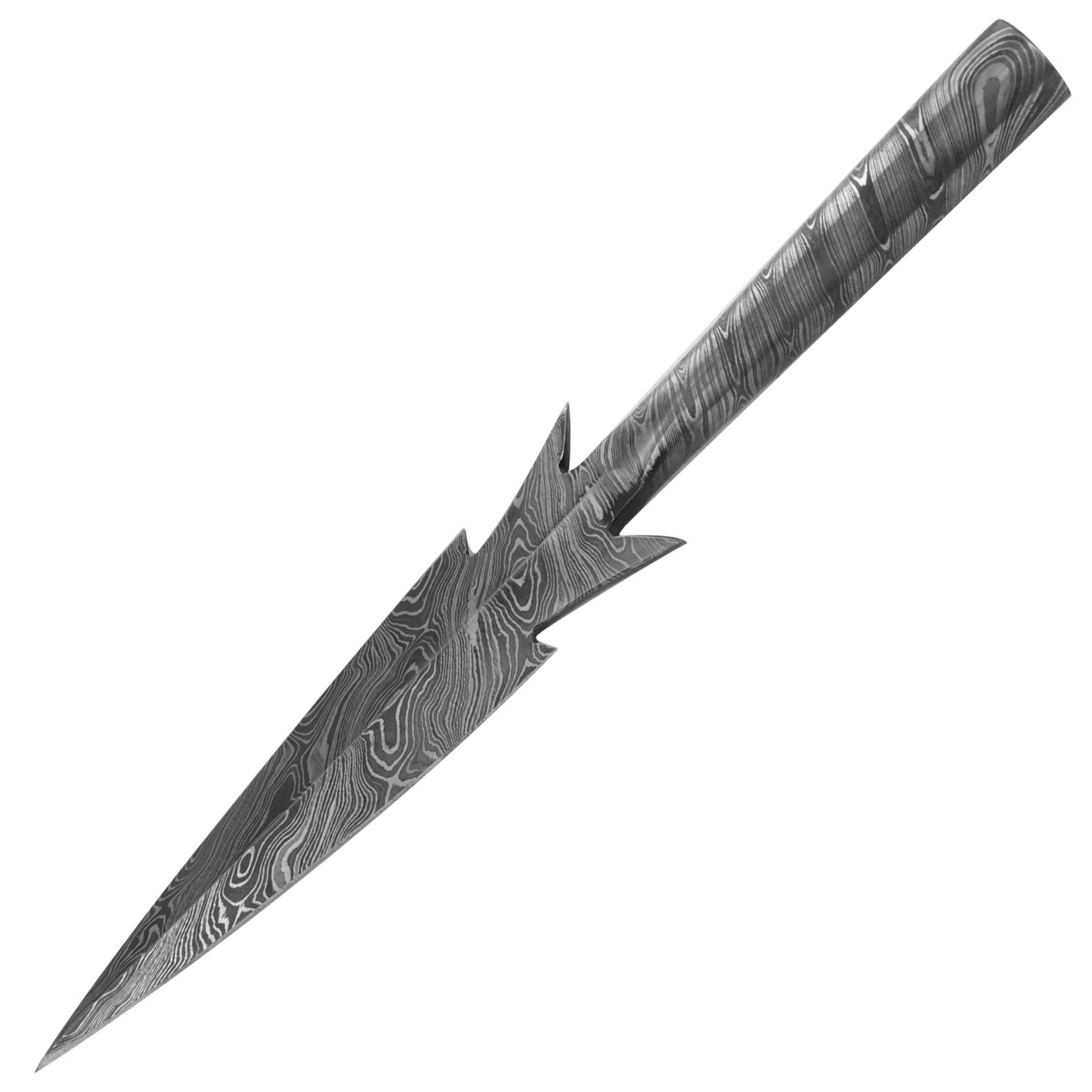 Corsair Barbed Damascus Spear Head Mount Attachment